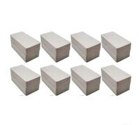 Heavy Duty Magnetic Curtain Weights 16pcs Windproof Rust for proof Plastic Coated Curtain Weights for Outdoor No for sew Magnetic Drapery Weights Easy Install 16pcs Strong Hold Outdoor Curtain (gray)