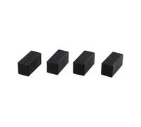 Heavy Duty Magnetic Flag Weights - 8 Pack Silicone Coated Magnets Wind, Stabilize Porch Flags Banners Curtains, Black and White(A couple of black)