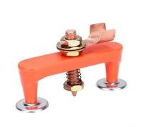 Heavy Duty Magnetic Ground Clamp for Welding Equipment Built for Reliability and Long Lasting Performance (Double Head)