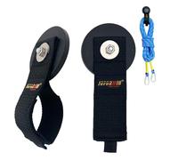 Heavy Duty Magnetic Hook, Magnetic Tool Holder, Magnetic Garage Hooks, Extension Cord Strap for Cable, Rope, Wire, and Cordless Tool Storage in Garage,Workshop,RV,Pick-up (Dia.3.46" Magnet * 4Pcs)