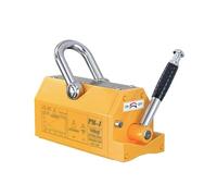 Heavy Duty Magnetic Lifter - Permanent Steel Magnet with Handle for Lifting Applications in Construction and Industrial Use