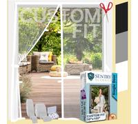 Heavy Duty Magnetic Screen - Front/Back Door Fiberglass Mesh - Self-Closing