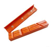Heavy Duty Magnetic Vise Jaws with Soft Rubber for SURFACE, Protective Strips for Standard Bench Vices(2)