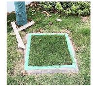 Heavy-Duty Manhole Cover with Base & lling Hole Invisible Design for Driveways & Highways Perfect for Parks Schools Septic Tanks - Green 39.4x19.7IN (B100*50CM)