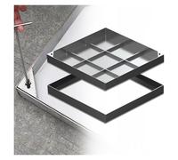 Heavy Duty Manhole Cover with Lifting Keys, School/Hotel/Community/Park Recessed Septic Tank Lid and Base, Square Invisible Inspection Covers, 20" 22" 24" 26" 27" 30" 32"