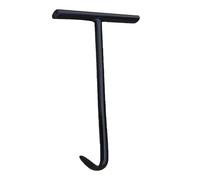 Heavy-Duty Manhole Hook, Non-Slip Manhole Cover Lifter with Thick Handle, Roll-Up Door