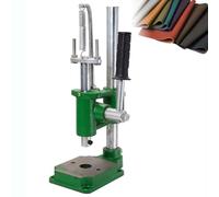 Heavy Duty Manual Arbor Press 15.7 Inch Stamping Press for Leather Craft and Jewelry Making, Maximum Capacity 640kg, Perfect for DIY Workshop Projects