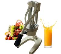 Heavy Duty Manual Citrus Juicer Stainless Steel and Ductile Iron for Easy Juicing of Oranges, Pomegranates, Dragon Fruits and Watermelons