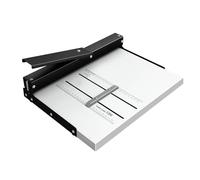 Heavy Duty Manual Creasing Machine - 350mm Desktop Paper Scorer with Ruler for Document Booklet and Card Creaser - Essential Office Tool