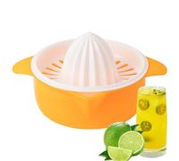 Heavy Duty Manual Juicer Lemon Squeezers - Multifunctional Orange Citrus Lime Juicer |Juicer Hand Lemon Lime Squeezer | Lemon Citrus Hand Juicer with Bowl Strainer| Portable Easy Juicing Kitchen Tools