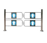 Heavy-Duty Manual Swing Gate with Automatic Closure - Secure Commercial Entry Security Door, Design for High-Traffic Areas, Easy Installation