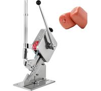 Heavy Duty Manual U-Shape Sausage Clipper Clipping Machine - Commercial Sausage Casing Sealing and Plastic Bag Tying Tool for Butcher, Deli, Restaurant, Food Processing