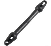 Heavy Duty Marine Rubber Snubber Shock Absorber For Boat Docking With 10-12mm Line Fit Black Finish High Tensile Strength Mooring Buffer For Yachts And Sailboats Uv Protected(1pc)