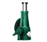 Heavy Duty Mechanical Screw Jack, Gear-Driven Manual Jack for Car Repair, House Leveling & Bridge Stabilization, 32-Ton Low-Profile