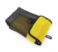 Heavy Duty Mesh Bag Scuba Dive Reel Snap Safety Marker Buoy Holder Storage Pocket Pouch Carry Mesh Bags 20x13x7.3cm (D)