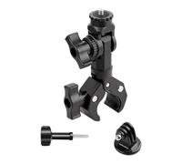 Heavy Duty Metal Action Camera Holder Flexible Balls Joint Slip Resistance Motorcycle Handlebars Clamp