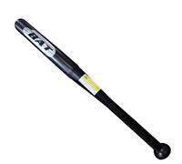 Heavy Duty Metal Baseball Rounder Softball Bat Black Pole Stick Stainless Steel