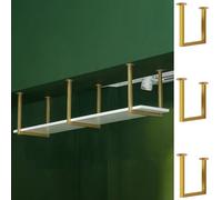 Heavy Duty Metal Ceiling Shelf Bracket 30cm x 30cm Floating Support d h 3Pack for Home nization Stylish Decor Strong Stora Solution