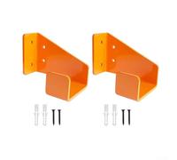 Heavy-Duty Metal Chainsaw Wall Designed for Garden And Workshop Storage for Various Tools Secure Hanging Holder for Outdoor Power Equipment, Install Bracket with(1pcs orange)