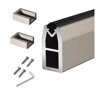 Heavy Duty Metal Closet Rod With Support Brackets Wall Closet System for Hanging Clothes Nonslip Silence Strip Detachable Wardrobe Bar Heavy Duty Closet Poles Ideal for Organizing Your Closet LWX