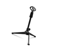 Heavy Duty Metal Desk Tripod Microphone Stand For Live Streaming Foldable To 27cm Height With AntiSlip Silicone Pad Desktop Tripod Microphone Stand