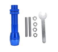 Heavy Duty Metal Fishing Rod Reel Seat Set High Strength Anti Rust Durable Fisher Replacement DIY Accessory for Fishing Enthusiasts Orange Blue Black Red Silver Black White Green (Blue)