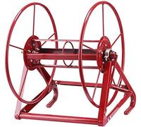 Heavy Duty Metal Garden Hose Reel Cart - Water Hose Storage Holder for Yard and Garden - Holds Up to 200M Hose