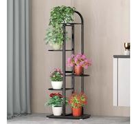 Heavy Duty Metal Indoor Plant Stand 5 Tier Corner Shelf Rack for Large Plants Sturdy Display Holder for Home & Garden Décor
