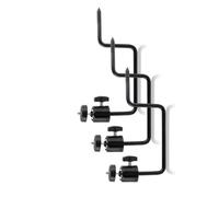 Heavy Duty Metal Rotatable Security Camera Bracket With Corrosions Resistant Coating For Wildlife Rotating Security Camera Screw Mount