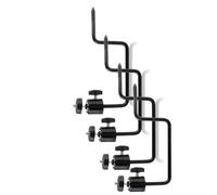 Heavy Duty Metal Rotatable Security Camera Bracket With Corrosions Resistant Coating For Wildlife Rotating Security Camera Screw Mount