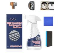 Heavy-Duty Metal Rust Remover, Highly Concentrated Rust Remover for Steel and Iron, Multifunctional RUST removal Spray, RUST remover for Various Metals Rust Inhibitors (1)