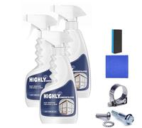 Heavy-Duty Metal Rust Remover, Highly Concentrated Rust Remover, Rust Removal Anti-Rust Converter Spray, Highly Effective Powerful Metal Rust Remover for Metal Stainless Steel (3PC)