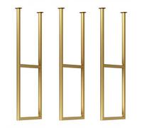 Heavy Duty Metal Shelf Bracket - 2 Pack Sturdy Floating Shelf Support with Screws for Stylish 2-Tier Storage Solutions in Kitchen & Dining Room