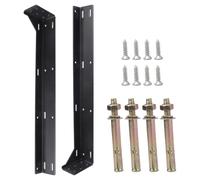 Heavy Duty Metal Shelves Brackets Thicked Invisible L Brackets Wall Mounted Layer Board Bracket Enduring Easy Installation No Drilling