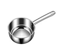 Heavy Duty Metal Stainless Steel With Long Handles Cooking Spoon For Kitchen Cup Thicken Pouring Household Accessories Korean Kitchenware Tableware (A, 直径14cm)
