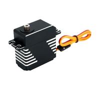 Heavy Duty Metal Steel Gear Digital Servo 75KG Brushless Waterproof for 1/8 1/10 SCX10 Easy Installation Brushless