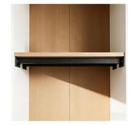 Heavy Duty Metal Support Rods for Floating Shelves 8 Pack 44" Wall Mounted Brackets for Garage Workbench & Bookshelf Reinforcement