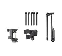 Heavy Duty Microphone Boom Arm With Cable Tie Multifunction Tabletop Microphone Stand Simple Use For Home Studio Arm Stand