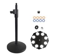 Heavy Duty Microphone Clamp with Slip Proof Disk 130MM Platform Tool-less Installation Podcasting Metal Studio Clamp