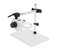 Heavy Duty Microscope Stand with 360° Rotation and Adjustable Focus Holder for Desktop Support