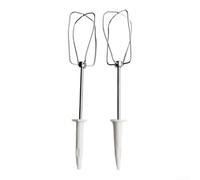 Heavy Duty Mixer Attachments for Bosch Handheld Blenders | 12-wire design, fast whipping, stainless steel, fits for bosch models, smooth batter results(4-Wire Type 2)