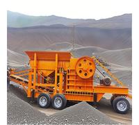 Heavy Duty Mobile Jaw Crusher for Hard Rock - Portable Crushing Machine for Quarry and Mining Use