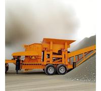 Heavy Duty Mobile Jaw Crusher Unit - Hard Rock & Construction Waste Crushing Machine | Portable Stone Crusher Plant for Mining & Quarry Operations