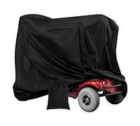 Heavy Duty Mobility Scooter Covers with Storage Bag, Waterproof 190D Oxford Motorbike Protect Cover Anti-uv Non-slip Electric Chair Covers Easy to Clean for Indoor Outdoor Garden Patio (140X66X91CM)