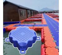 Heavy Duty Modular Floating Platform - Anti-slip Surface for Water Cabins, Stages, and Restaurants