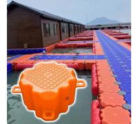 Heavy Duty Modular Floating Platform - Anti-slip Surface for Water Cabins, Stages, and Restaurants