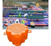Heavy Duty Modular Floating Pontoon Platform, High Load-bearing Capacity 71.7lbs/ft², Ideal for Water Parks, Lakes, and Marine Fishing