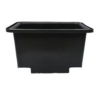 Heavy-Duty Mortar Mixing Tub - 250/300 Litre Forklift Friendly Concrete Container | Reinforced & Stackable for Builders & Construction Site Use (300L)