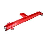 Heavy-Duty Motorcycle Dolly Stand - 567kg/1250lbs Load Capacity, Fits Tires Up to 20cm/7.87in, 5 Swivel Wheels Rust-Proof Iron Frame, Ideal for Dirt Bikes & Garage Display