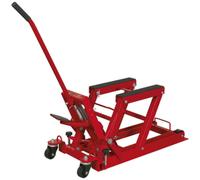 Heavy Duty Motorcycle Hydraulic Bottle Jack Lift - 680kg Capacity - Safety Lock